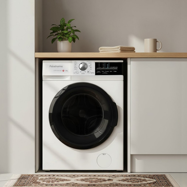 ماشین لباسشویی 8 کیلوگرم اتوماتیک پاکشوما مدل i 8 W