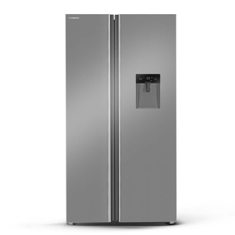 یخچال و فریزر ساید بای ساید 30 فوت ایکس ویژن مدل TS666-ASD