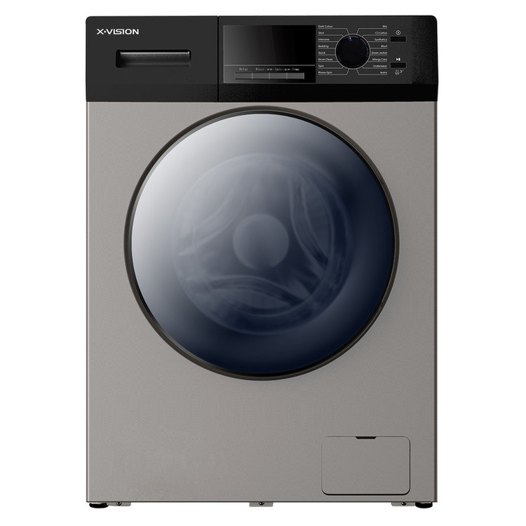 ماشین لباسشویی ایکس ویژن مدل TM84-ASBL ظرفیت 8 کیلوگرم