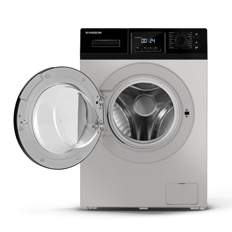 ماشین لباسشویی ایکس ویژن مدل TM84-ASBL ظرفیت 8 کیلوگرم