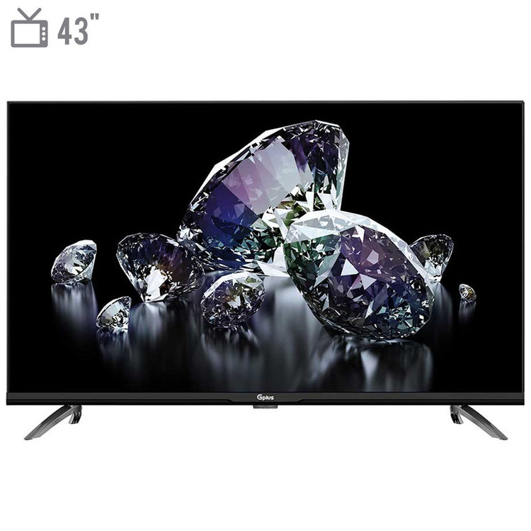 تلویزیون ال ای دی هوشمند جی پلاس مدل GTV-H648 سایز 43 اینچ