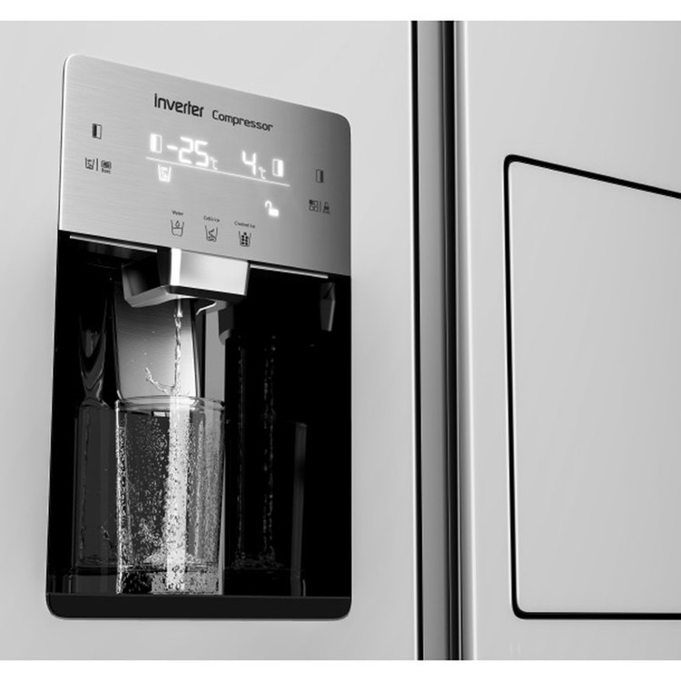 یخچال فریزر ساید بای ساید 32 فوت جی پلاس مدل GSS-R7638 W