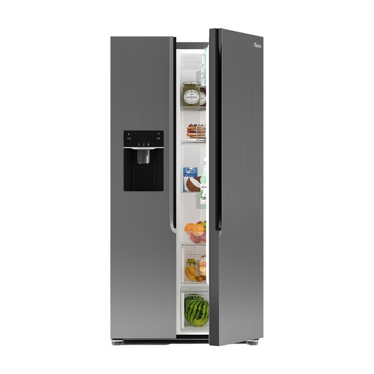 یخچال و فریزر ساید بای ساید 28 فوت جی پلاس مدل GSS-P R7638S
