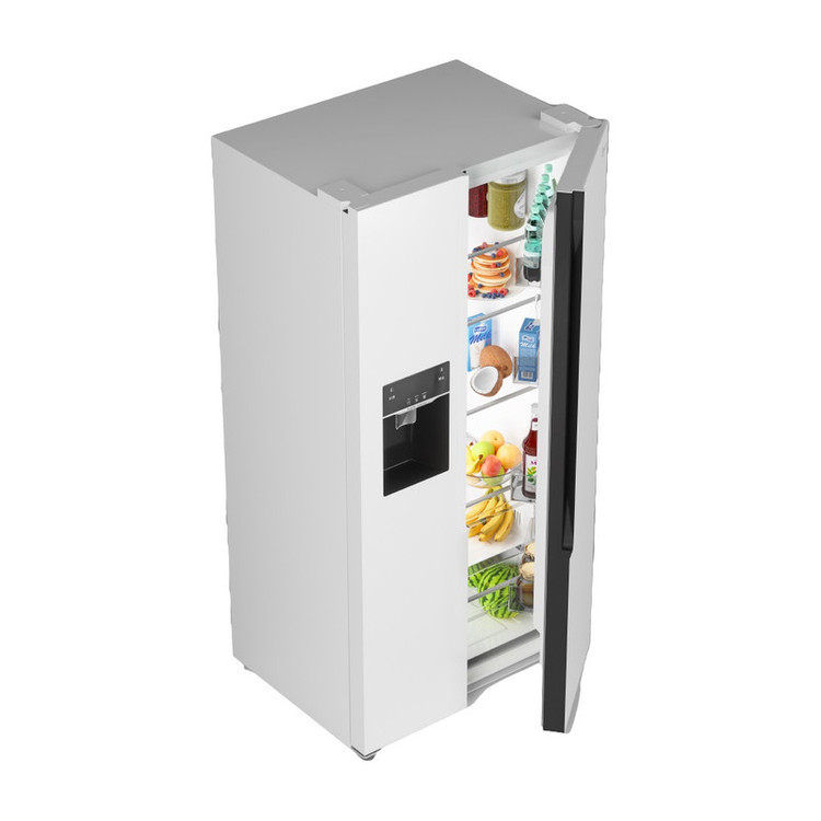 یخچال و فریزر ساید بای ساید 28 فوت جی پلاس مدل GSS-P R7638S