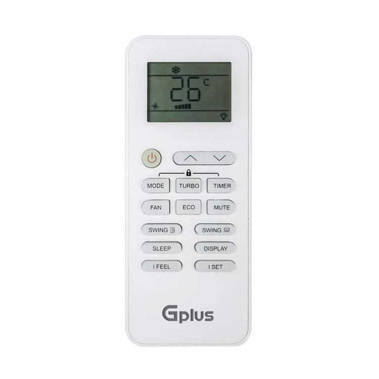 کولر گازی اسپلیت دیواری 9000 دور ثابت جی پلاس مدل GAC-TF09TPN1B