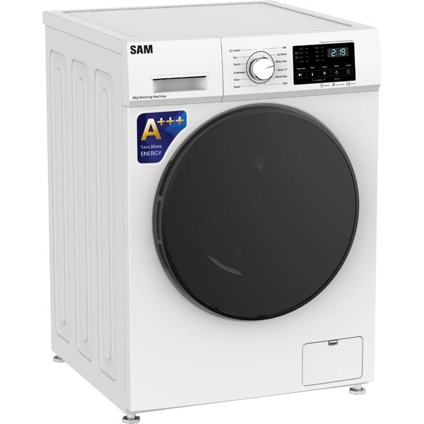 ماشین لباسشویی 8 کیلوگرم اتوماتیک سام مدل UN-Q1435/IN