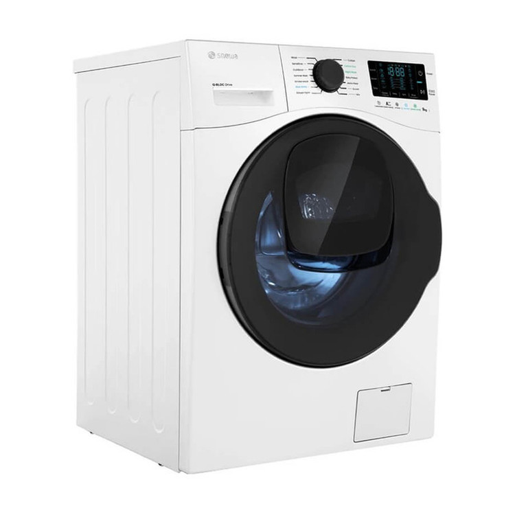 ماشین لباسشویی 8 کیلوگرم اتوماتیک اسنوا مدل SWM-C81W