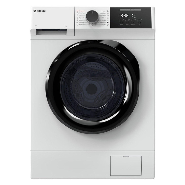 ماشین لباسشویی 8 کیلوگرم اتوماتیک اسنوا مدل SWM-C81W
