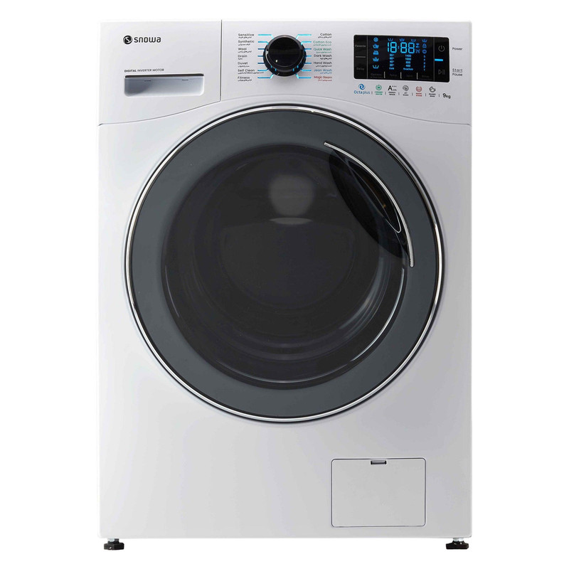 ماشین لباسشویی اسنوا مدل SWM-94W51 ظرفیت 9 کیلوگرم