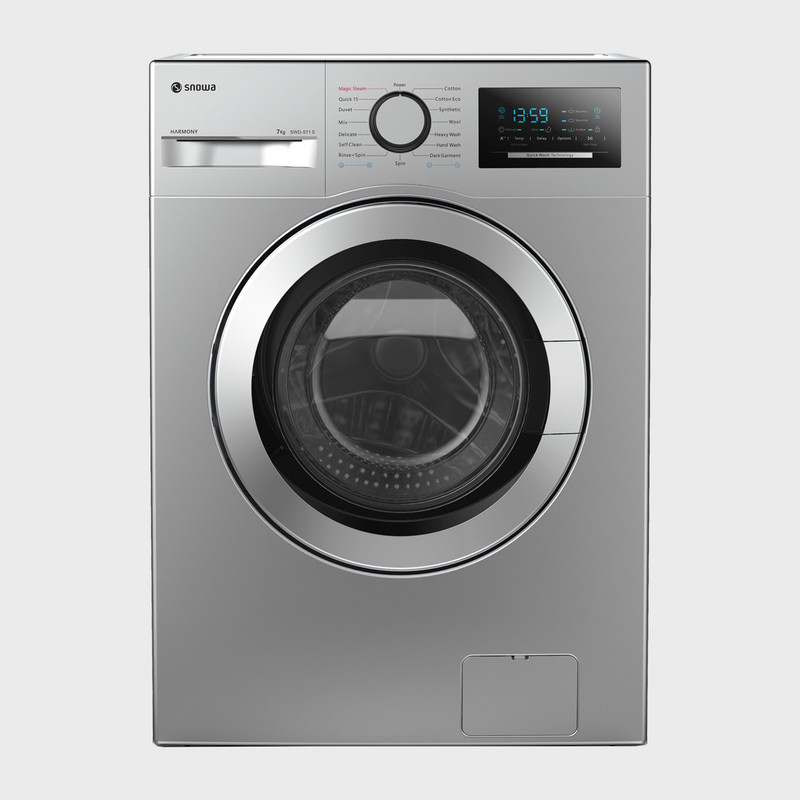 ماشین لباسشویی اسنوا مدل SWD-571S ظرفیت 7 کیلوگرم