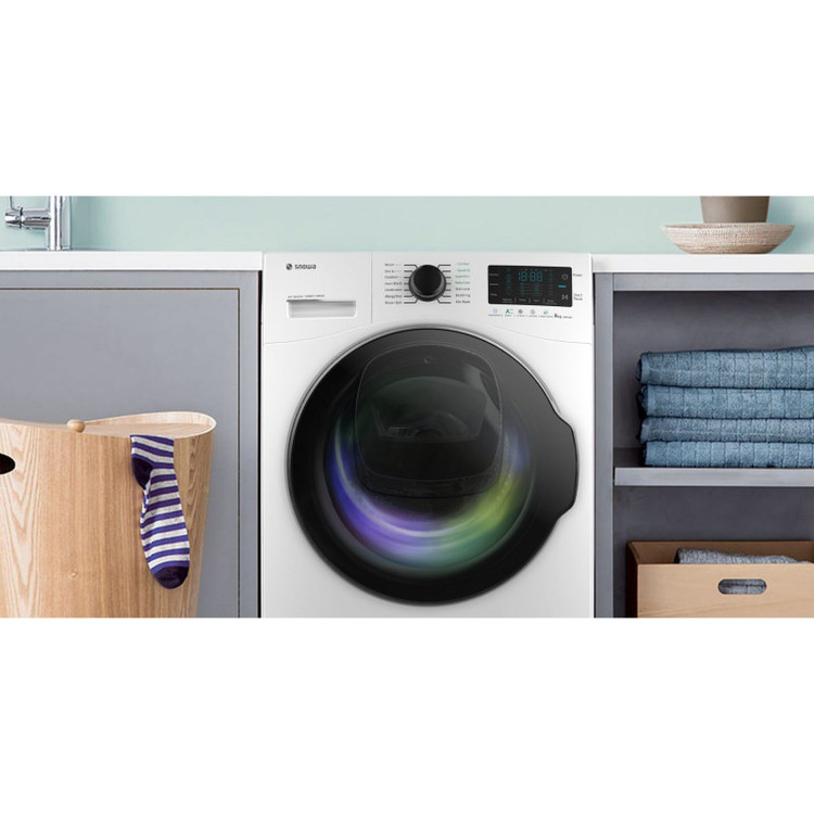 ماشین لباسشویی اسنوا مدل SWM-84606 ظرفیت 8 کیلوگرم