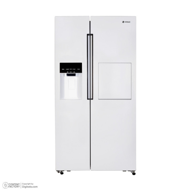 یخچال و فریزر ساید بای ساید 32 فوت اسنوا مدل S1Di-M210-W