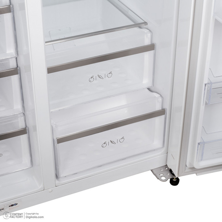 یخچال و فریزر ساید بای ساید 32 فوت اسنوا مدل S1Di-M210-W