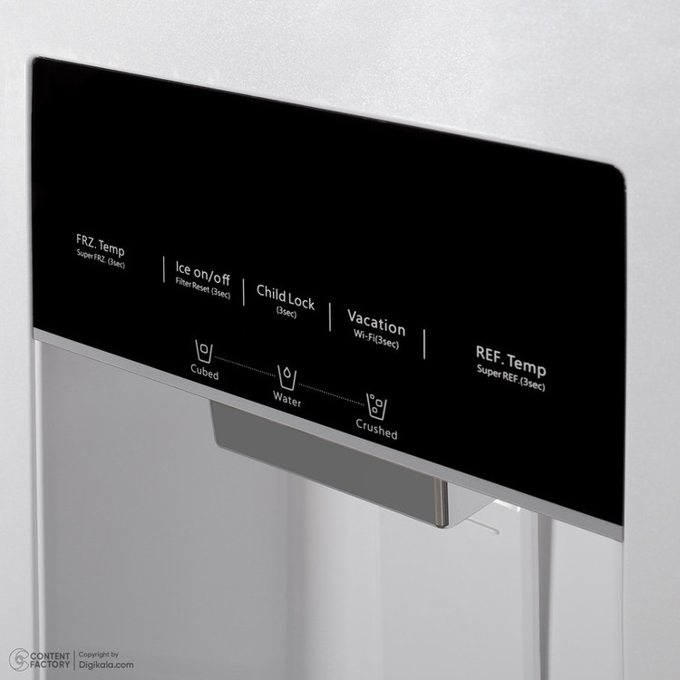 یخچال و فریزر ساید بای ساید 32 فوت اسنوا مدل S1Di-M210-W