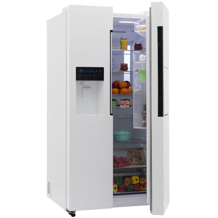 یخچال و فریزر ساید بای ساید 27 فوت اسنوا مدل SN8-2261SW