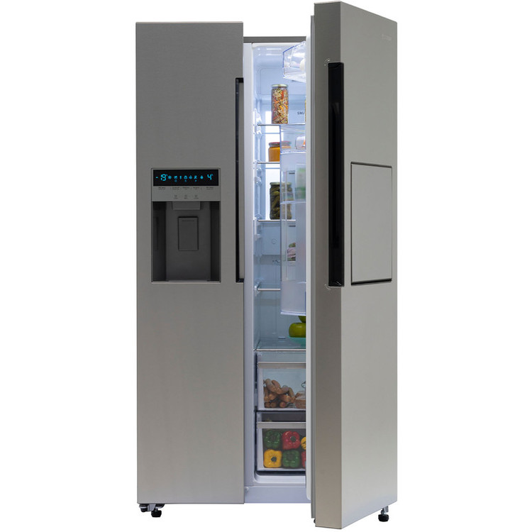 یخچال و فریزر ساید بای ساید 27 فوت اسنوا مدل SN8-2261SS