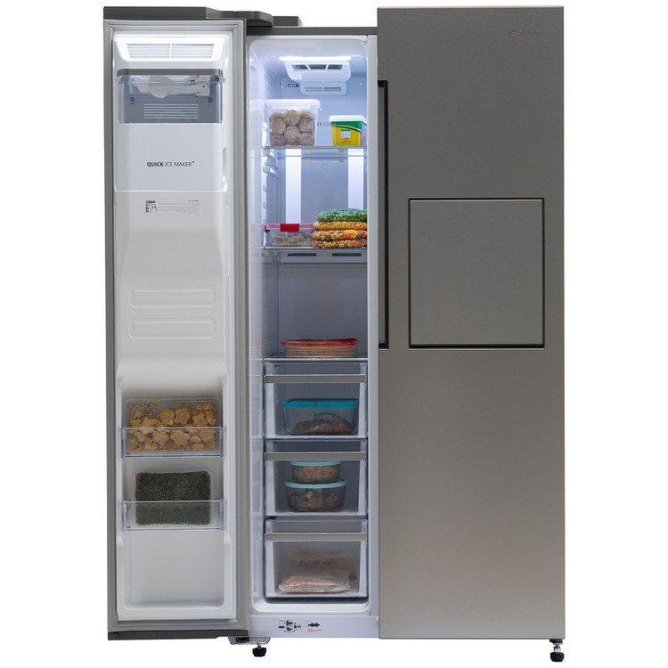 یخچال و فریزر ساید بای ساید 27 فوت اسنوا مدل SN8-2261SS