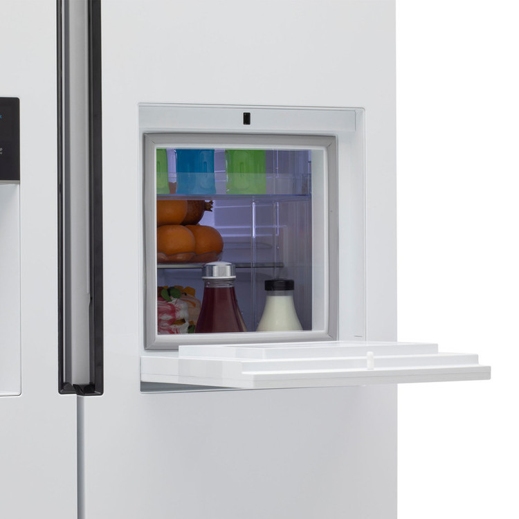 یخچال و فریزر ساید بای ساید 27 فوت اسنوا مدل SN8-2261GW