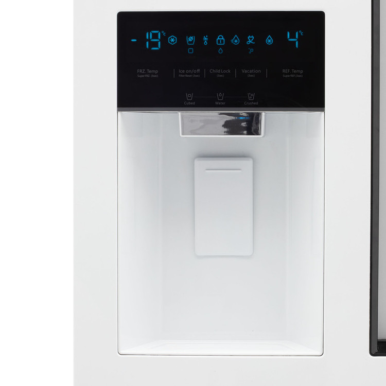 یخچال و فریزر ساید بای ساید 32 فوت اسنوا مدل SN8-2034GW