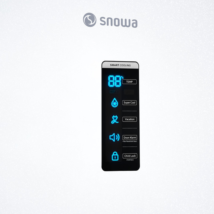 یخچال و فریزر دوقلو 36 فوت اسنوا مدل SN6-0190SW-Sn5-0190SW