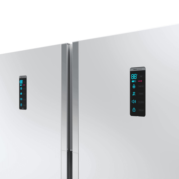 یخچال و فریزر دوقلو 36 فوت اسنوا مدل SN6-0190SW-Sn5-0190SW