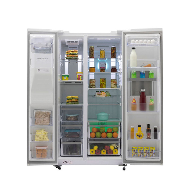 یخچال و فریزر ساید بای ساید 27 فوت اسنوا مدل SN8-2263SW