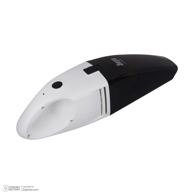 جارو شارژی دستی سایا مدل Turbo با باتری لیتیوم-یونی 1800 میلیآمپر ساعت، فیلتر HEPA، وزن سبک و طراحی ارگونومیک برای نظافت سریع و کاربردی سطوح مختلف خانگی و خودرو
