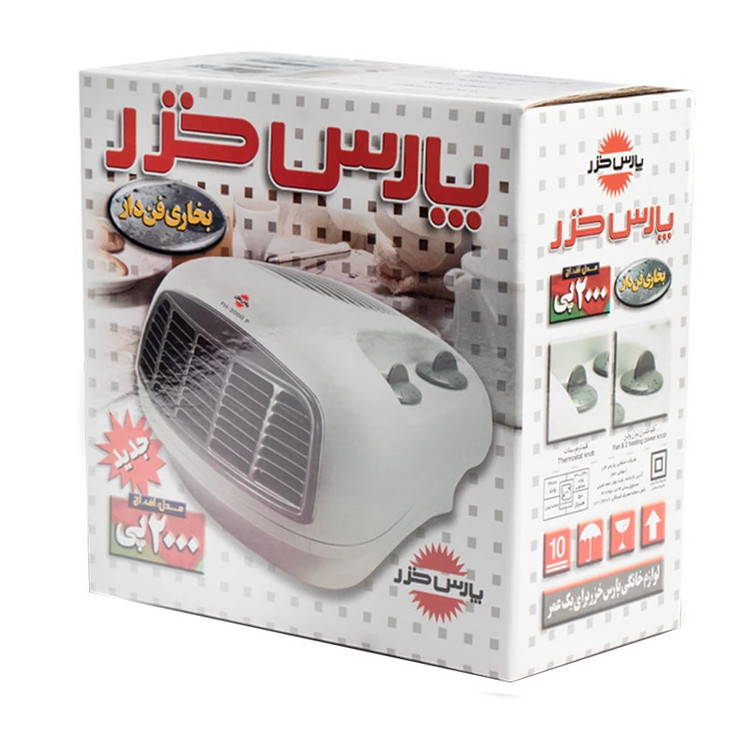 فن هیتر پارس خزر مدل FH2000P مشکی